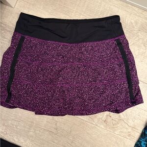 Lululemon Athletica Purple and Black Mini size 4
